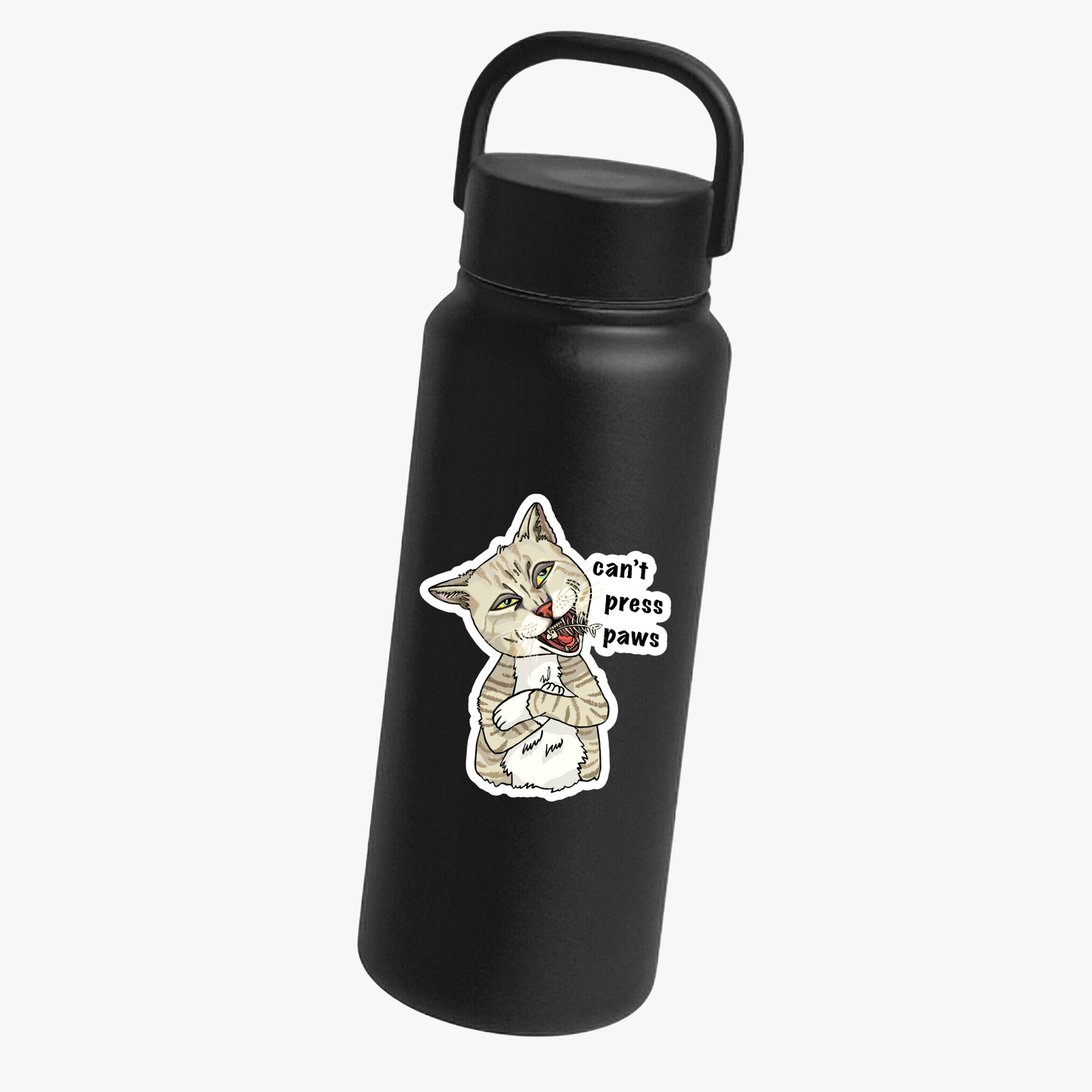 Paws Sticker — 3x3 Kiss-Cut Vinyl