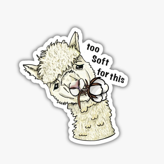 Alpa Sticker — 3x3 Kiss-Cut Vinyl