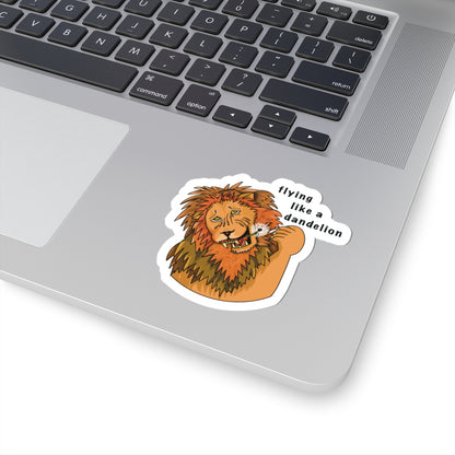 Leo Sticker — 3x3 Kiss-Cut Vinyl